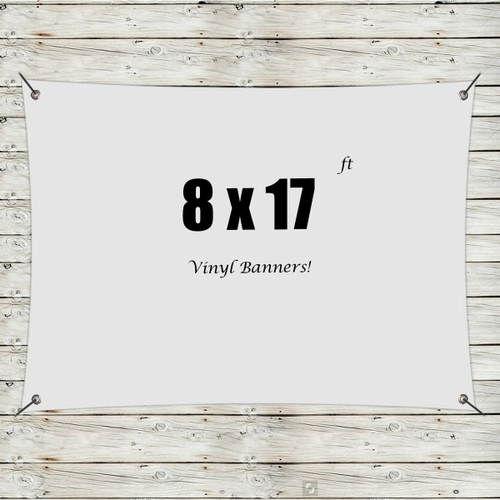 Main photo of Custom 8' X 17' Vinyl Banners