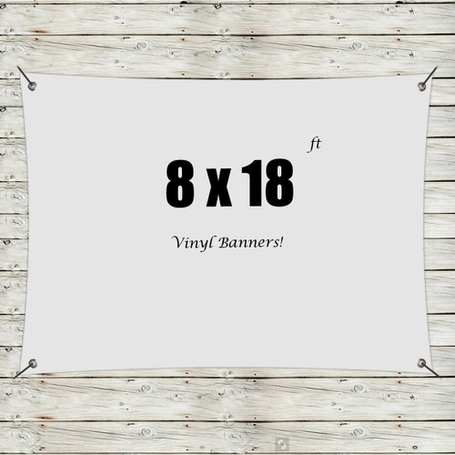 Main photo of Custom 8' X 18' Vinyl Banners