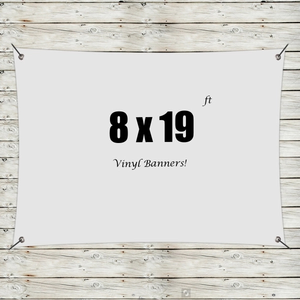 Photo of Custom 8' X 19' Vinyl Banners