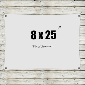 Photo of Custom 8' X 25' Vinyl Banners