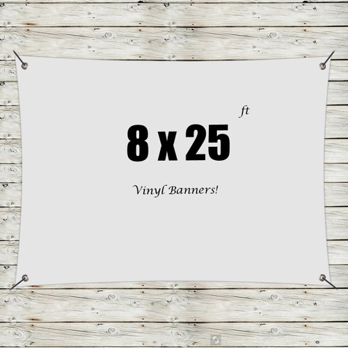 Main photo of Custom 8' X 25' Vinyl Banners