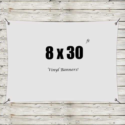 Main photo of Custom 8' X 30' Vinyl Banners
