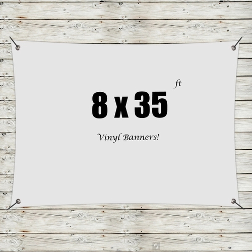 Main photo of Custom 8' X 35' Vinyl Banners