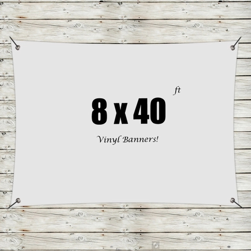 Main photo of Custom 8' X 40' Vinyl Banners