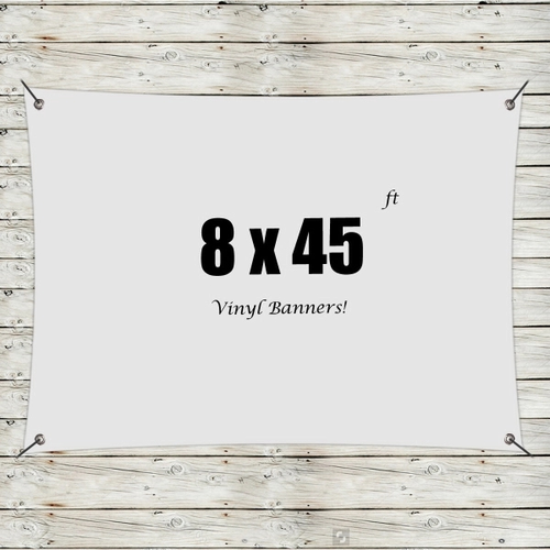 Main photo of Custom 8' X 45' Vinyl Banners