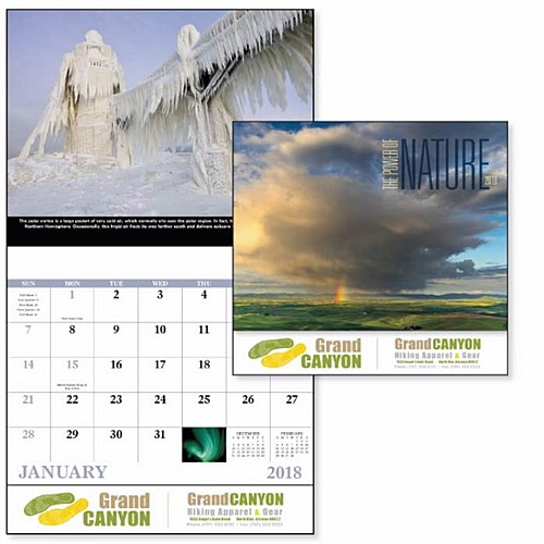 Photo of The Power Of Nature Stapled Calendar