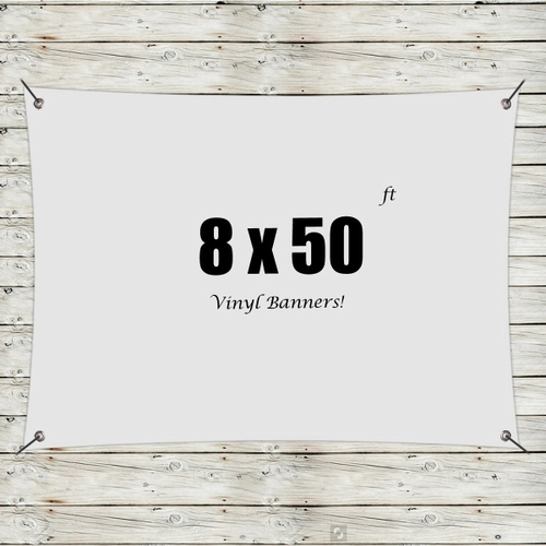 Main photo of Custom 8' X 50' Vinyl Banners