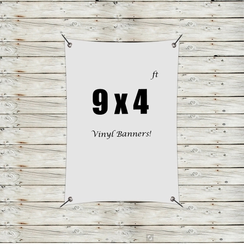 Main photo of Custom 9' X 4' Vinyl Banners