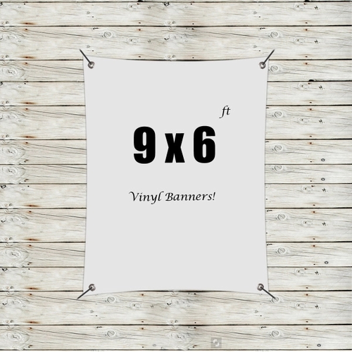 Main photo of Custom 9' X 6' Vinyl Banners