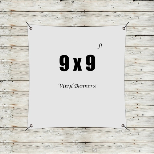 Main photo of Custom 9' X 9' Vinyl Banners