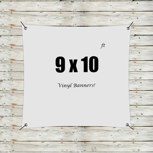 Photo of Custom 9' X 10' Vinyl Banners