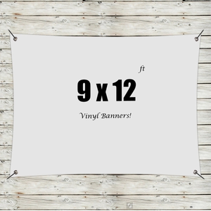 Photo of Custom 9' X 12' Vinyl Banners