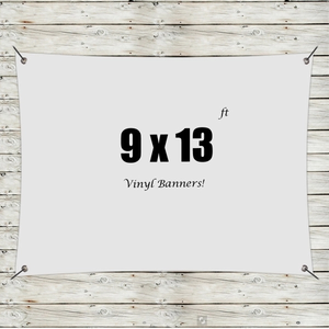 Photo of Custom 9' X 13' Vinyl Banners