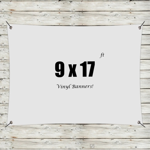 Main photo of Custom 9' X 17' Vinyl Banners