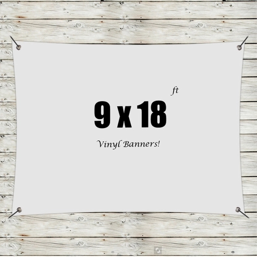 Main photo of Custom 9' X 18' Vinyl Banners