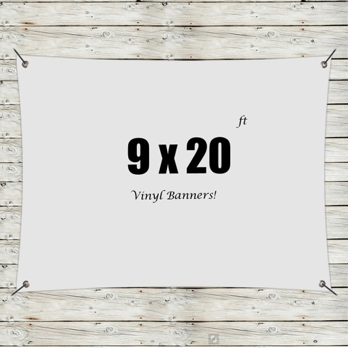 Main photo of Custom 9' X 20' Vinyl Banners