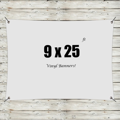 Main photo of Custom 9' X 25' Vinyl Banners