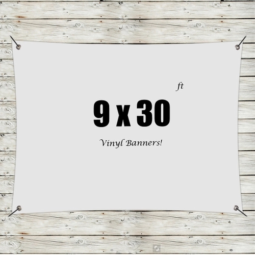 Main photo of Custom 9' X 30' Vinyl Banners