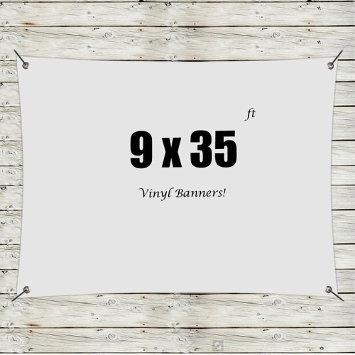 Main photo of Custom 9' X 35' Vinyl Banners