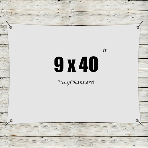 Main photo of Custom 9' X 40' Vinyl Banners