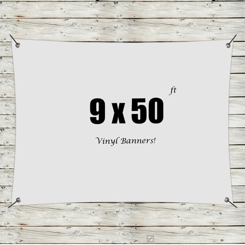Main photo of Custom 9' X 50' Vinyl Banners