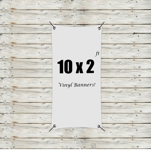 Main photo of Custom 10' X 2' Vinyl Banners