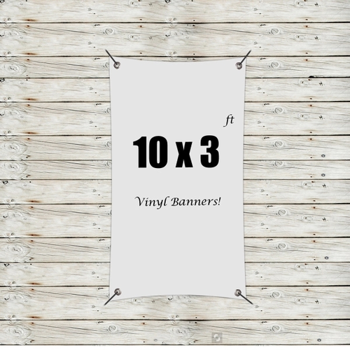 Main photo of Custom 10' X 3' Vinyl Banners