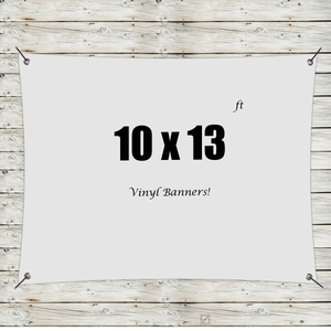 Photo of Custom 10' X13' Vinyl Banners