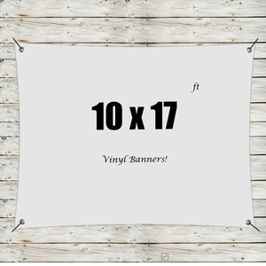 Photo of Custom 10' X17' Vinyl Banners