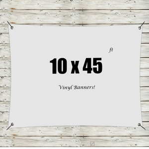 Photo of Custom 10' X45' Vinyl Banners
