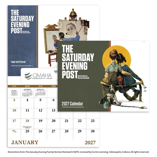 Main photo of The Saturday Evening Post Window Calendar