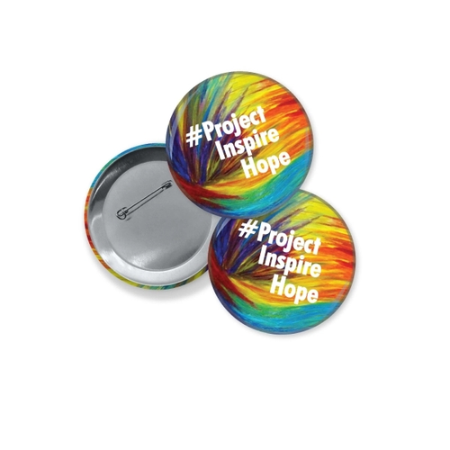 Main photo of 2" Round Custom Buttons  Rush Delivered In 48 Hours!