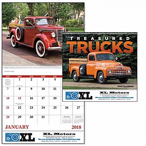 Photo of Treasured Trucks Spiral Calendar