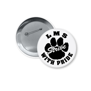 Photo of 3.5" Round Custom Buttons  Rush Delivered In 72 Hours!