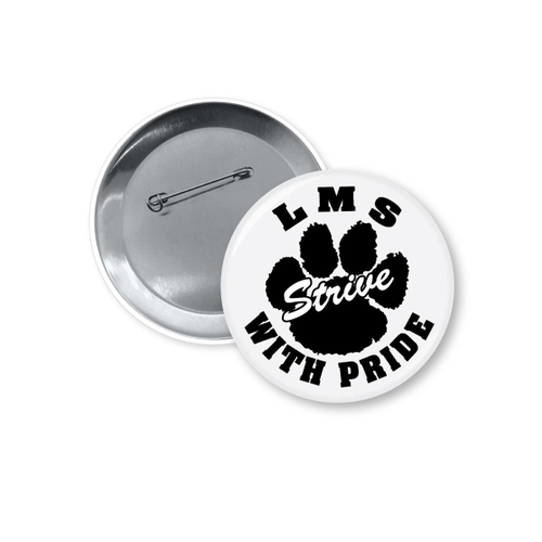 Main photo of 3.5" Round Custom Buttons  Rush Delivered In 72 Hours!