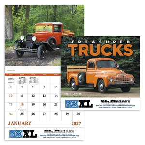 Photo of Treasured Trucks Stapled Calendar