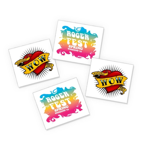 Photo of 1.5" X 2" Custom Temporary Tattoos  48 Hour Rush Delivery!