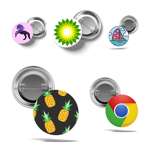 Main photo of Custom Pin Back Buttons