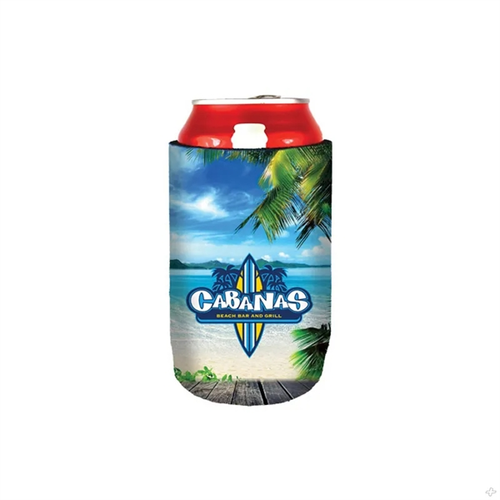 Main photo of Full Color Premium Foam Collapsible Can Coolers