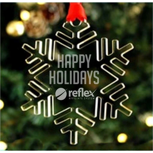 Clear color option for 3" Acrylic Ornaments