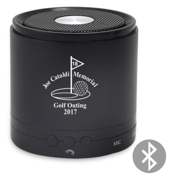 Black color option for Round Bluetooth Speaker
