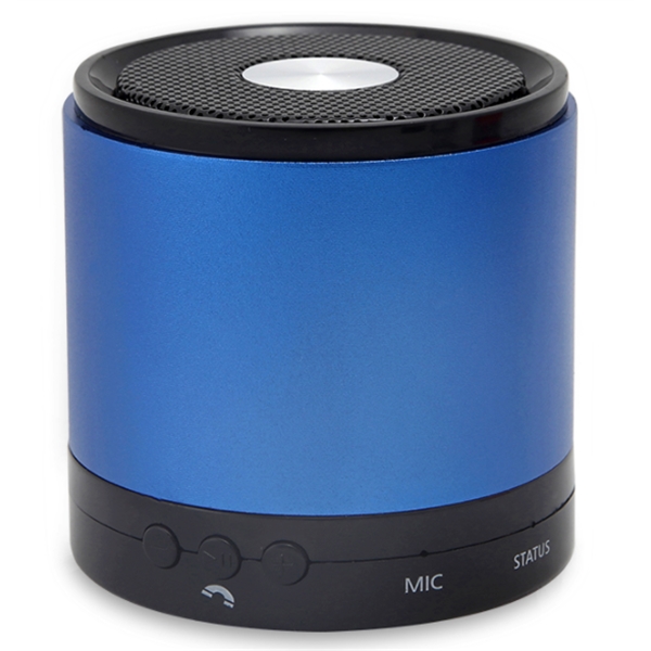 Blue color option for Round Bluetooth Speaker