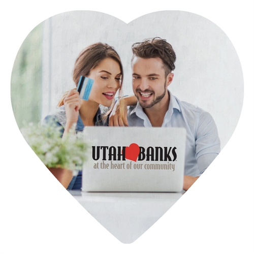 Main photo of Heart Shaped Dye Sublimated Jar Opener Or Gripper