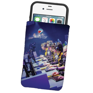 Photo of Dye Sublimated Microfiber Phone Wallet Pouch Or Sleeve