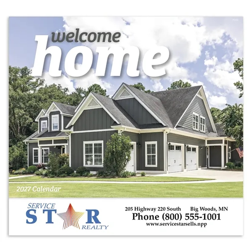 Photo of Welcome Home Stapled Calendar