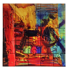Photo of 10" X 10" Acrylic Jigsaw Puzzle