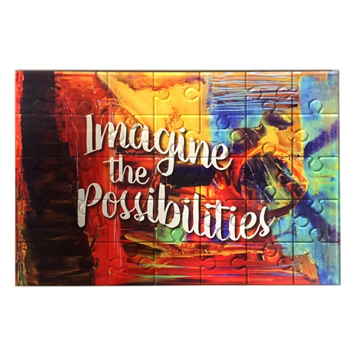 Main photo of 23" X 7.5" Acrylic Jigsaw Puzzle