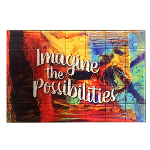 Photo of 23" X 23" Acrylic Jigsaw Puzzle