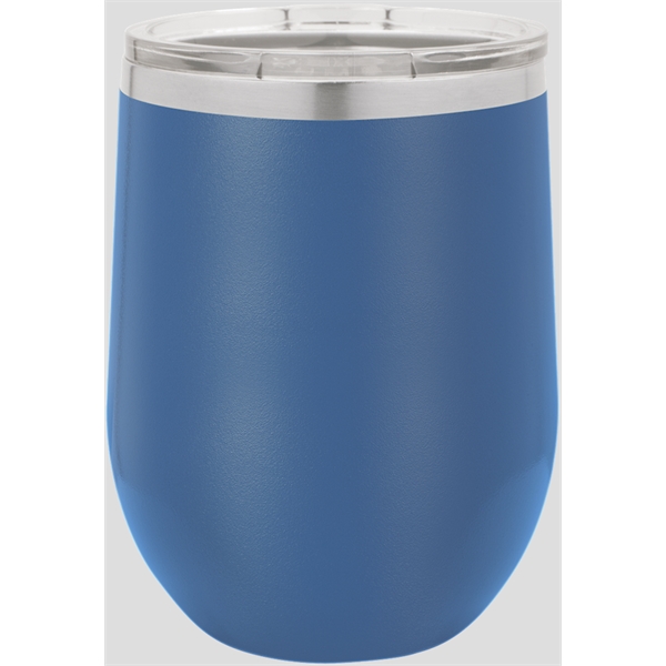 Navy Blue color option for 12 Oz. Vacuum Insulated Stemless Wine Glass