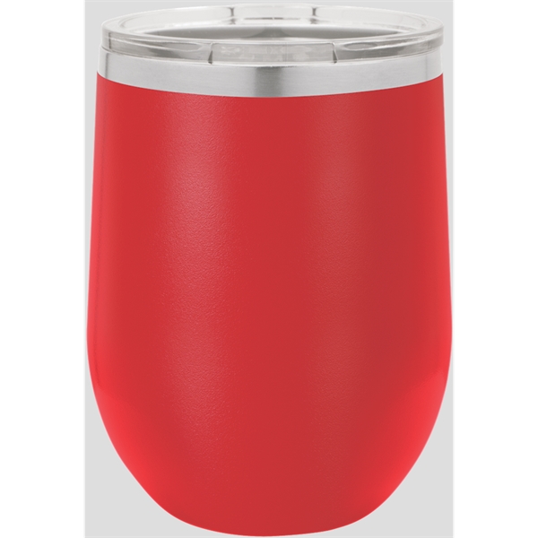 Red color option for 12 Oz. Vacuum Insulated Stemless Wine Glass